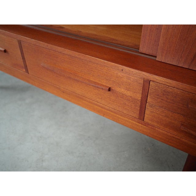 Danish Teak Highboard, 1960s For Sale - Image 9 of 18