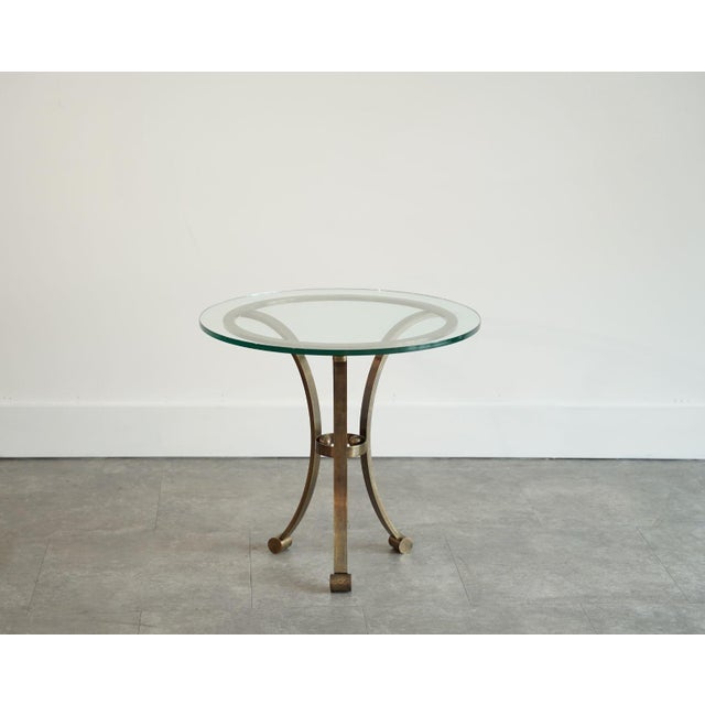 Art Deco Bronze Occasional Table, C. France, 1940s For Sale - Image 3 of 6