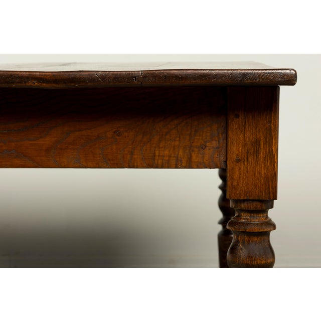 Mid-19th Century French Louis Philippe Oak Table For Sale - Image 14 of 16