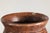 Ribbed Vintage Pottery Vase With Burnished Surface For Sale - Image 10 of 18