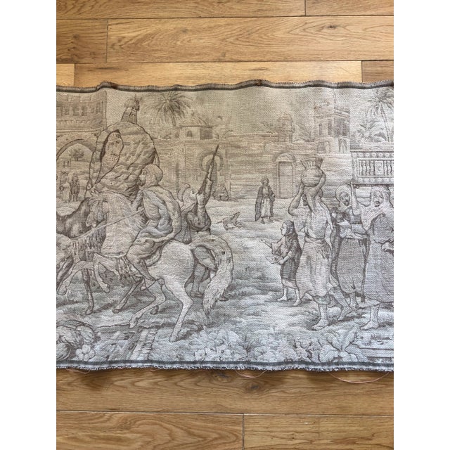 1970s Moroccan Aubusson Tapestry Textile / Art For Sale - Image 4 of 18