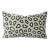 Kravet Couture Tortoise Motif in Anthracite Lumbar Pillow Cover - 12 X 20 - Silver White and Dark Gray Velvet Abstract Agate Pattern For Sale