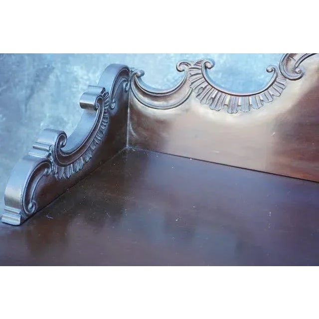 Brown Mexican Colonial Chippendale Sideboard 1890 For Sale - Image 8 of 11