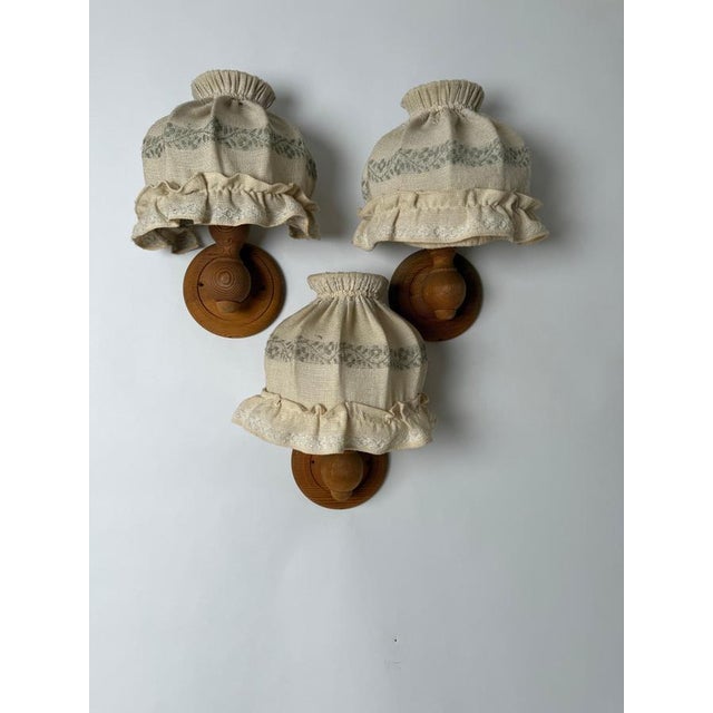 Scandinavian Wall Lamps, Sweden, 1980s, Set of 3 For Sale - Image 3 of 18