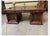 Antique Neo-Renaissance Partner Desk, 1880 For Sale - Image 11 of 12