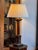 1920s Mahogany Column Lamp With Bronze Mounts For Sale - Image 4 of 10
