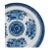 Mid 19th Century Chinese Blue + White 10" Fitzhugh Plates - Set of 4 (C. 1820-1850) For Sale