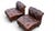 Traditional Pair of Chesterfield Leather Slipper Chairs For Sale - Image 3 of 9