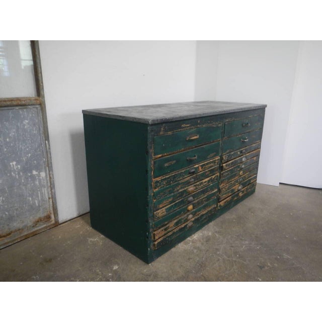 1950s Typography Chest of Drawers, 1950s For Sale - Image 5 of 11