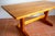 Mid-Century Modern Refectory Pine Dining Table in Blonde by Trestle R. Nance, 1960s For Sale - Image 4 of 18