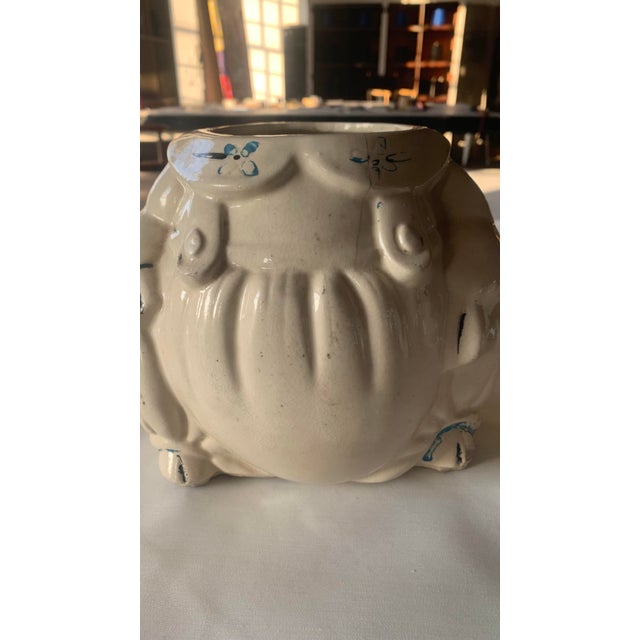 Ceramic Vintage Cookie Jar For Sale - Image 7 of 8
