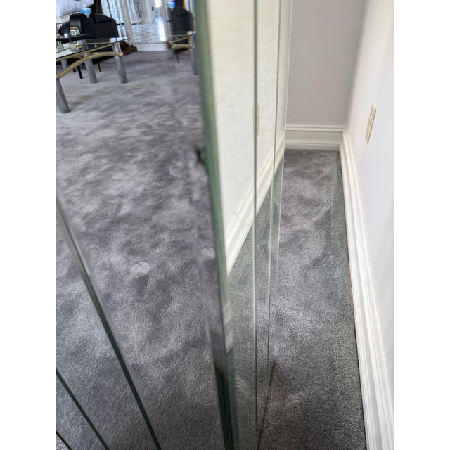 Mid-Century Modern Pedestal Mirror Column Stand For Sale - Image 3 of 5