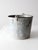 Metal Vintage Galvanized Tin Bucket For Sale - Image 7 of 11
