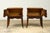 Pair of French Art Deco Mahogany and Burl Wood Nightstands, 1930s For Sale In New York - Image 6 of 17