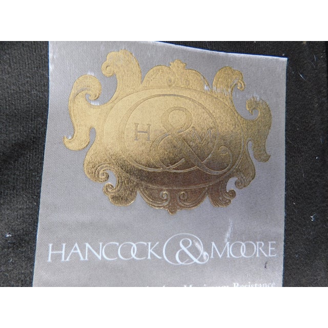 Hancock & Moore Leather Swivel Rocking Arm Club Chair For Sale - Image 13 of 17