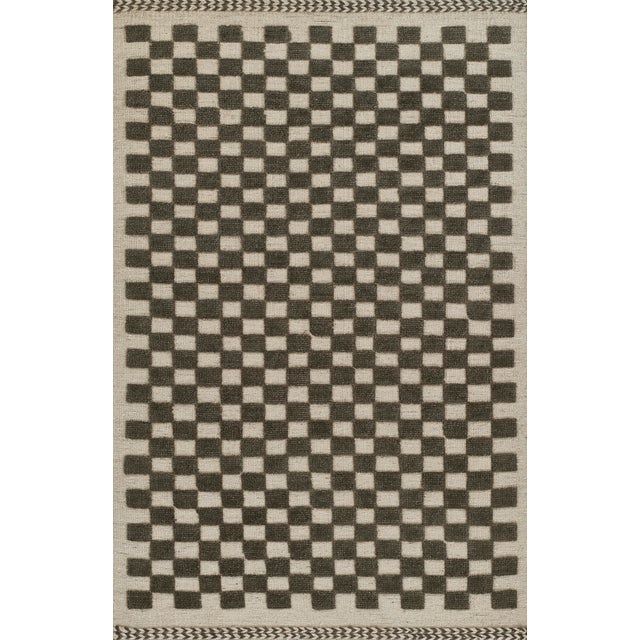 Momeni Willow Charcoal Hand Woven Area Rug 10' X 14' For Sale