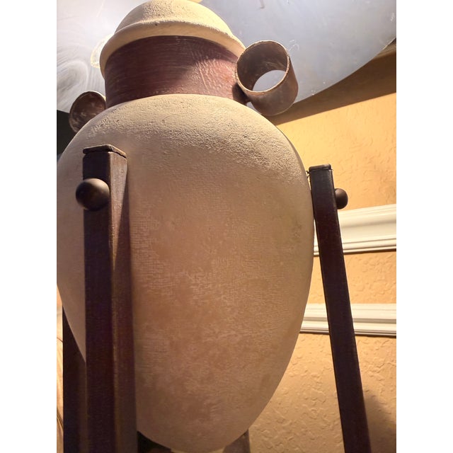 Amphora Urn Lamp Postmodern Statement Piece After Max Blumberg For Sale In Miami - Image 6 of 12