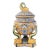 Vintage Faience Urn With Dolphins For Sale