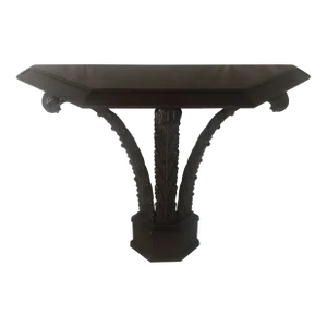 1940’s Mahogany Zangerle & Peterson Pier Console Table