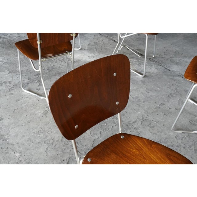 Vintage Aluflex Folding Chair by Armin Wirth, Switzerland, 1950s For Sale - Image 3 of 7