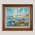 Port of Llança Coastal Harbour Scene, Oil Painting on Canvas, Framed For Sale - Image 3 of 11