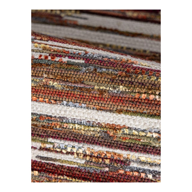 Sample - The House of Scalamandré Horizons Fabric, Mulberry For Sale