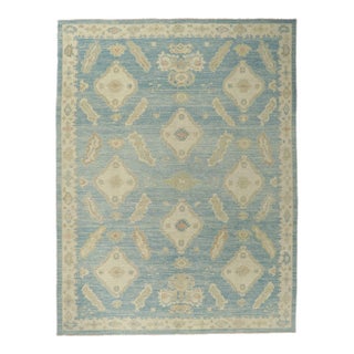 Turkish Oushak Rug - 10'04 X 13'06 For Sale