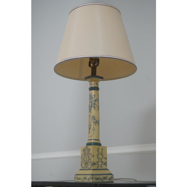 French Country 1970s Pierre French Country Neoclassical Table Lamps - a Pair For Sale - Image 3 of 13