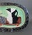 Poët-Laval decorative ceramic platter by Jacques Pouchain (circa 1950s). This rather rare platter incorporates an image of...
