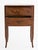 Italian Neoclassical Walnut and Fruitwood Inlaid Bedside Table, Two Drawers For Sale - Image 4 of 18
