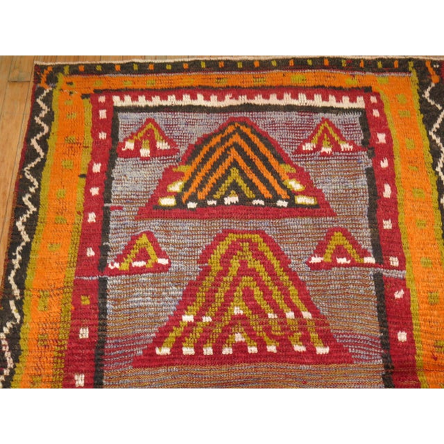 Early 21st Century Vintage Turkish Tulu Rug - 3'6" x 5'9" For Sale - Image 5 of 18