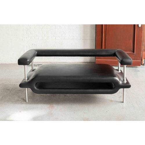 Metal Magazine 2 Seater Sofa by Michael Young For Sale - Image 7 of 18