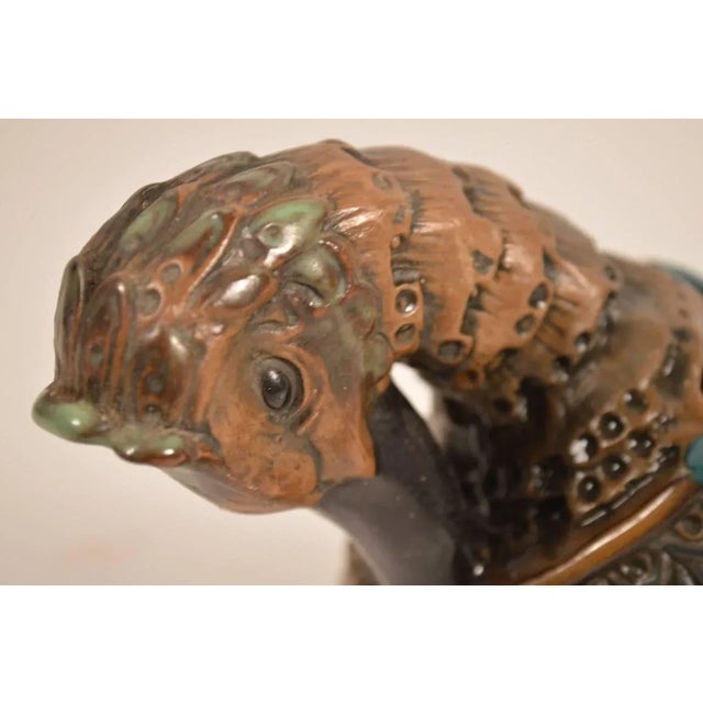 Arts & Crafts Arts and Crafts Austrian Amphora Duck Planter For Sale - Image 3 of 8