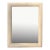 1980s Off White Cast Stone Mirror For Sale