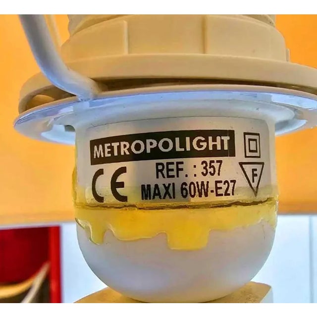 Italian Metropolight Table Lamp, 1960s For Sale - Image 4 of 6