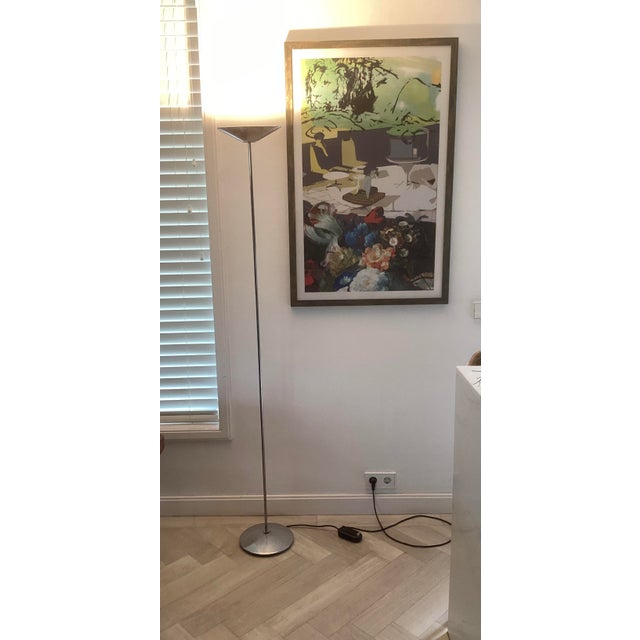 Regina Floor Lamp by Jorge Pensi for Blux, 1980, in Very Good conditions. Designed 1980 to 1989 This piece has an...