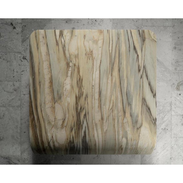 Fold Calacatta Sunrise Coffee Table by Etamorph For Sale - Image 4 of 6