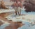 Antique Winter Impressionism Painting Ukrainian Landscape Oil Art 49.5-59,5 For Sale - Image 6 of 6