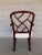 Kindel Winterthur Hepplewhite Ribbon Back Arm Chair 76-075 For Sale - Image 10 of 12