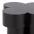 Spritely Home Bastien Accent Table in Black For Sale - Image 4 of 7