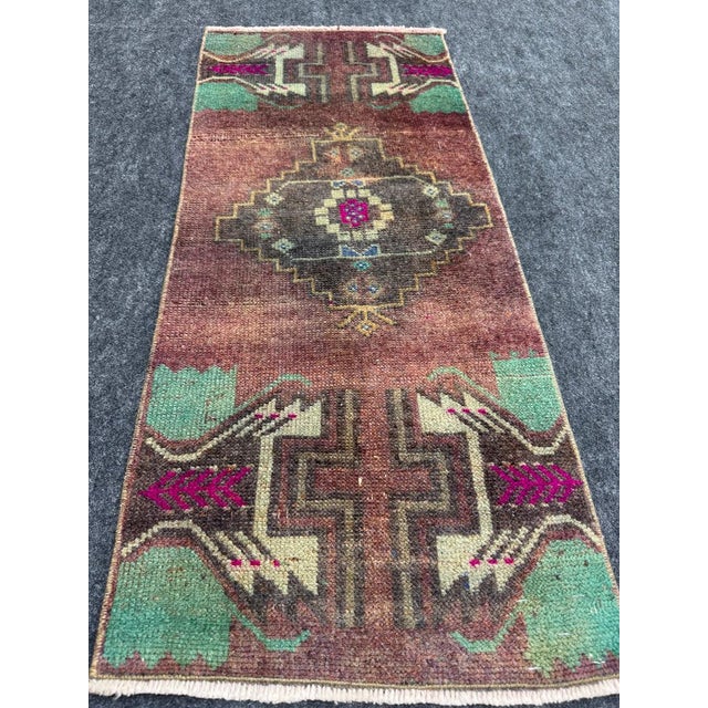 Contemporary Turkish Yastik Rug 1'5" x 3'4" For Sale - Image 3 of 5