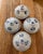 Ceramic 1960s Chinese Lidded Rice Bowls in Blue & White-Set of 4 For Sale - Image 7 of 10