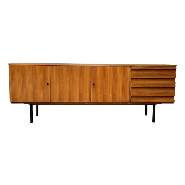 Vintage Sideboard in Walnut, 1960s For Sale