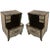 Mirrored Night Stands Attributed to James Mont - a Pair For Sale