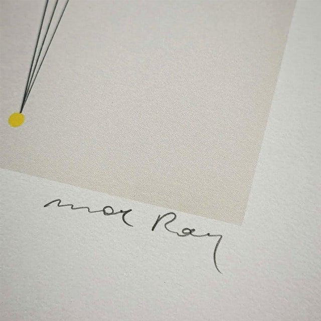 Mid-Century Modern After Man Ray, Abstract Composition, 1970s, Lithograph For Sale - Image 3 of 10