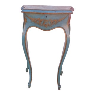 1920s Antique French Sewing Table For Sale