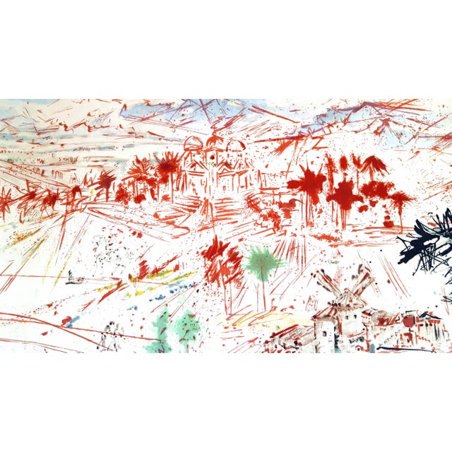1950s Salvador Dali - Don Quichotte - Original Lithograph 1957 For Sale - Image 5 of 10