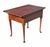 Antique Queen Anne Pennsylvania Walnut Two Drawer Diminutive Tavern Table Rare For Sale - Image 10 of 12