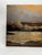 Vintage Mid Century Impressionist Sunset Seascape Original Oil Painting in the Manner of Robert William Wood For Sale - Image 4 of 16