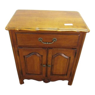 Ethan Allen Country French Solid Maple Nightstand For Sale